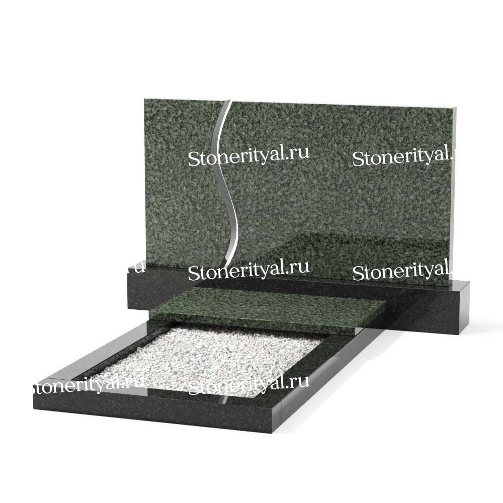 Комбинированные памятники на двоих. Изготовление и установка памятников в Москве и МО