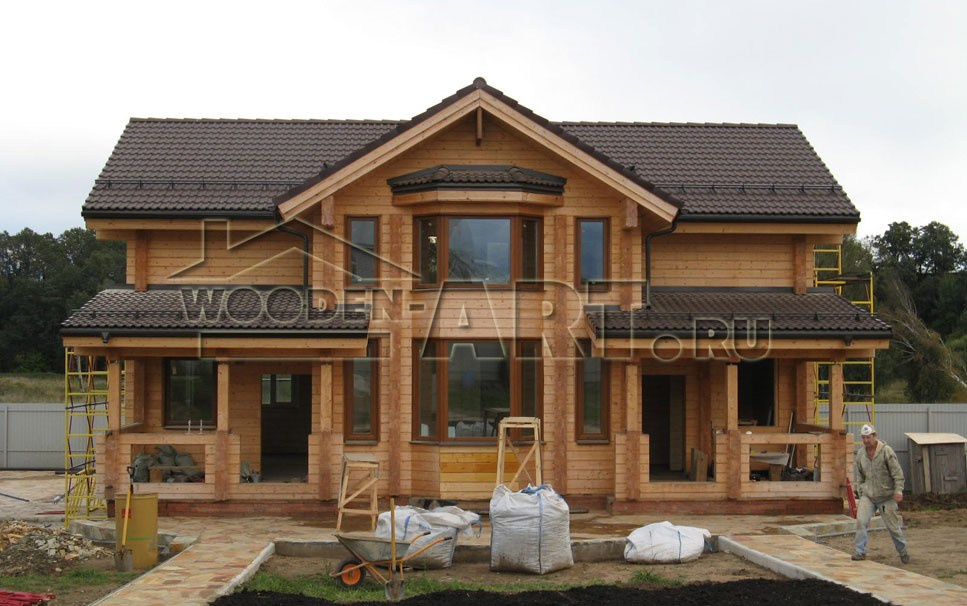 «Александров» 223 кв. м. Проекты деревянных домов