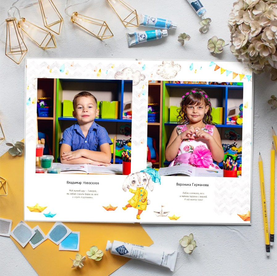 Выпускные альбомы для детских садов. Фотограф Вера Генералова. Фотосессии. Выпускные альбомы Лобня