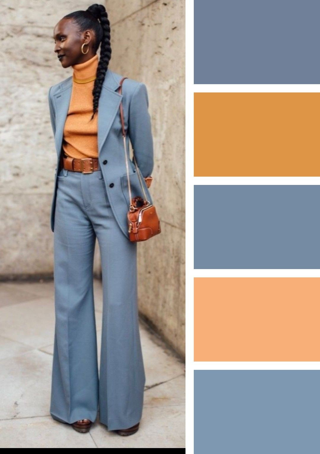 Сочетания цветов в одежде