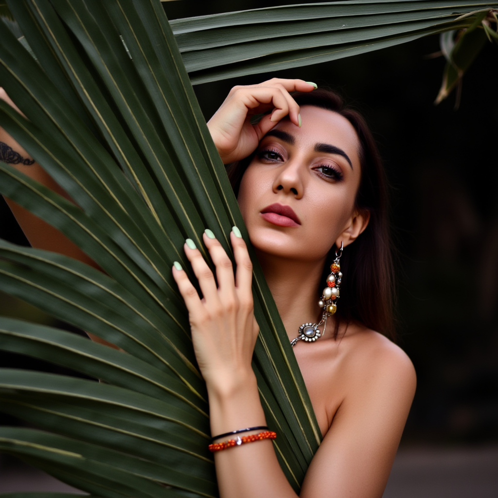 Creative approach to portraiture: photoshoot integrating neurographics