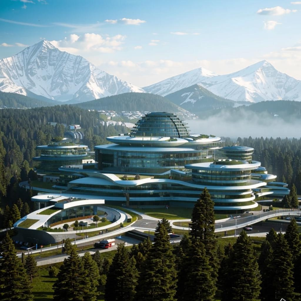 Новый город планируют построить возле Белухи. Банк земельных участков Алтая