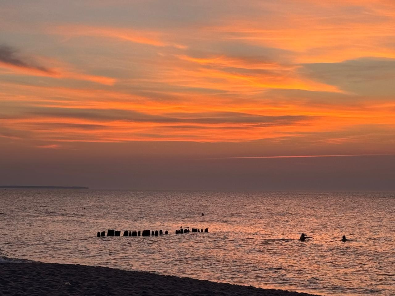 пляж Балтики рядом с домом