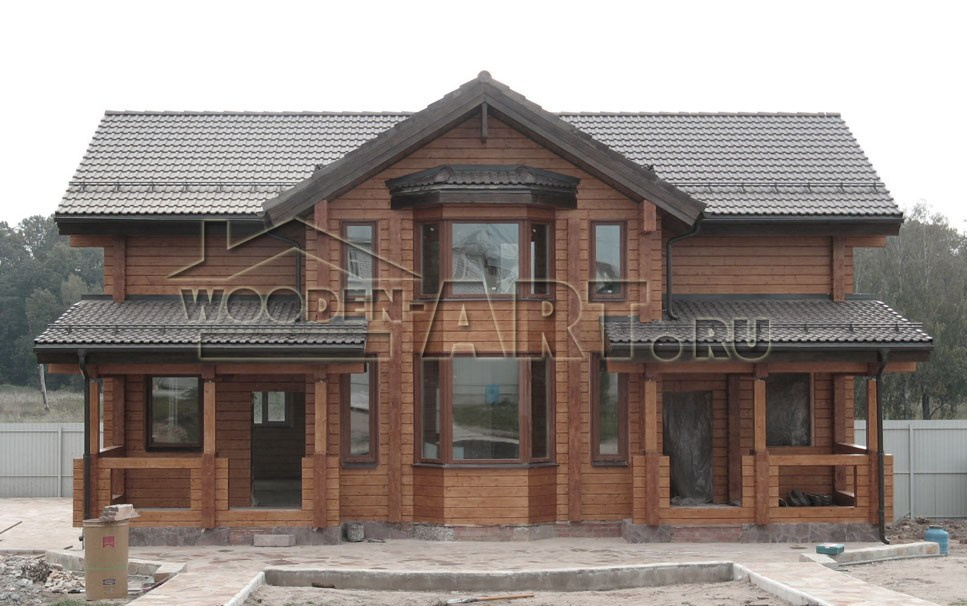 «Александров» 223 кв. м. Проекты деревянных домов