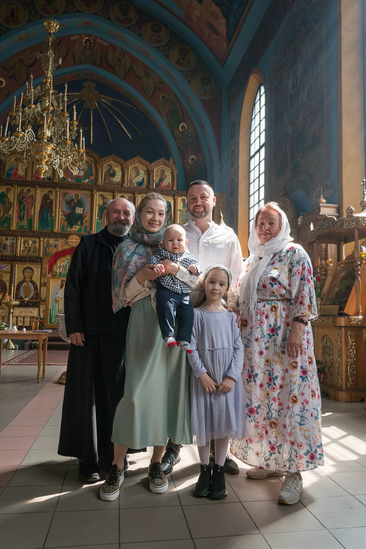 Крещение Платона в Покровском храме. Фотограф Татьяна Рутковская Калининград