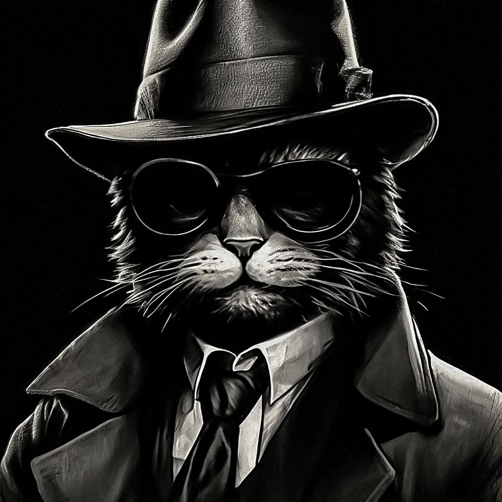 У котов тоже есть паттерны родом из детства. НЕЙРО-АРТы Воеводова