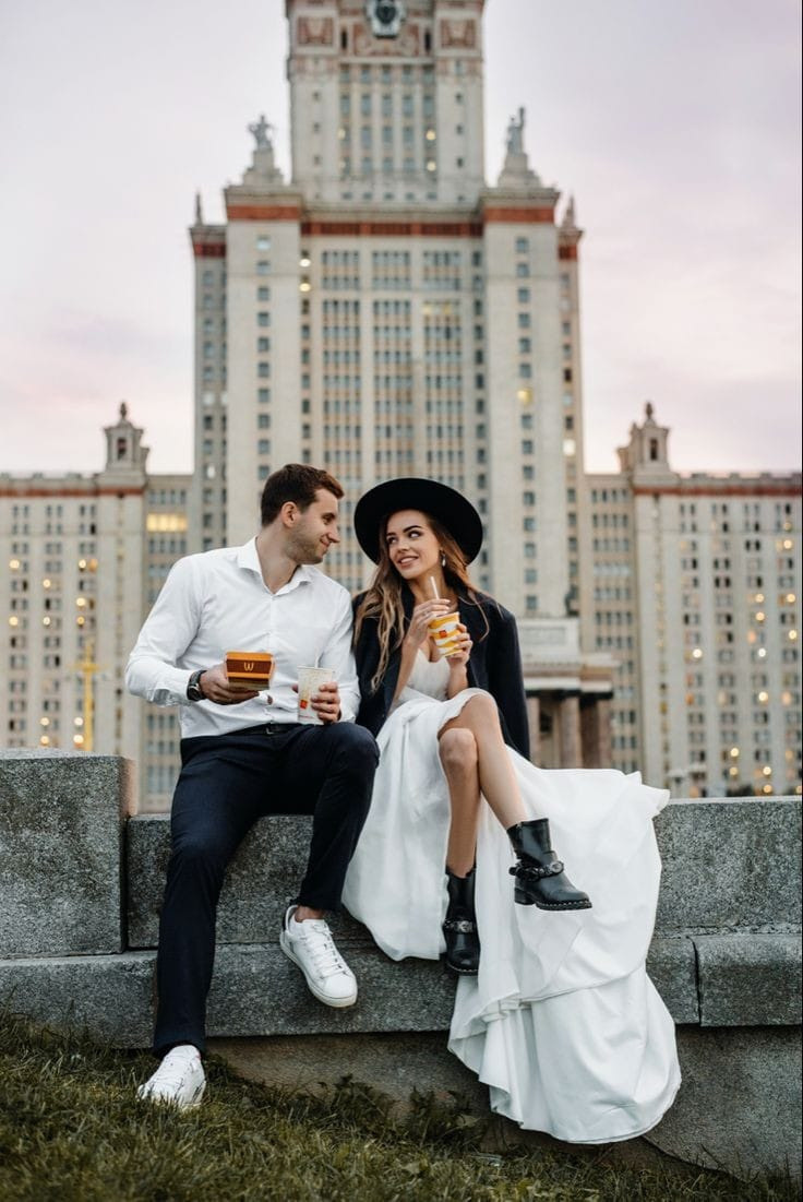 Выбор места для проведения свадебной фотосессии