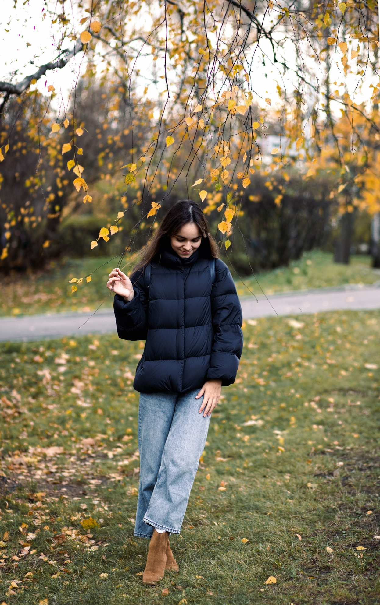 Индивидуальная фотосессия в осеннем Коломенском парке. Портретный и семейный фотограф в Москве Мария Рослякова