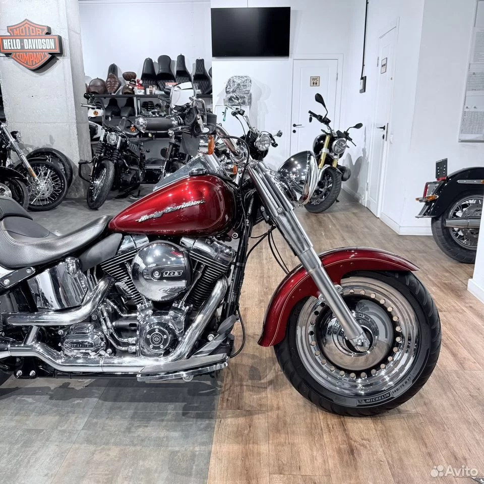 2016 Fat Boy 103 АВS Vеlоcity Red. Hello Davidson, Москва. Только хорошие мотоциклы…