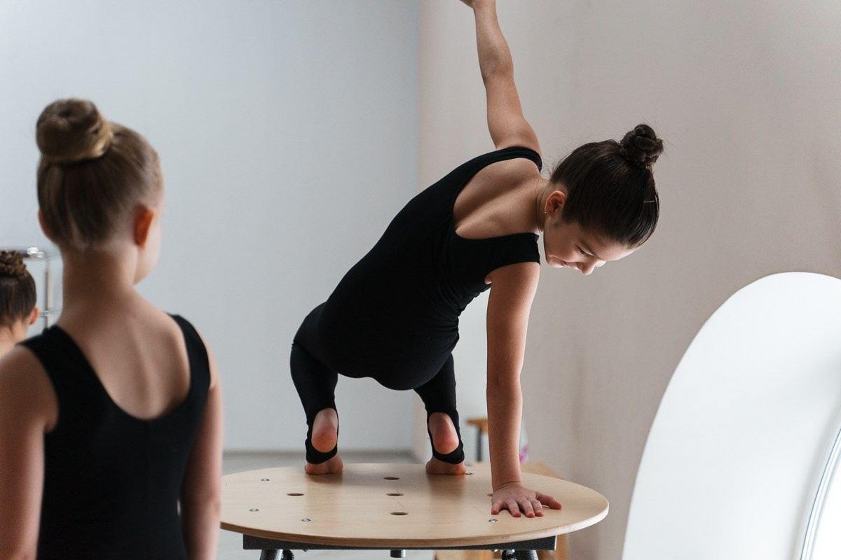 Тренировка в цирковой студии. Репортажный и семейный фотограф в Санкт-Петербурге Тарас Марченко