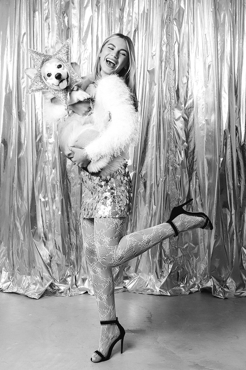 Серебристый Новогодний