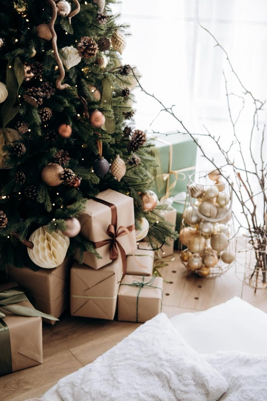 Новогодние студии Нск. Виктория Файфер| фотограф Новосибирск