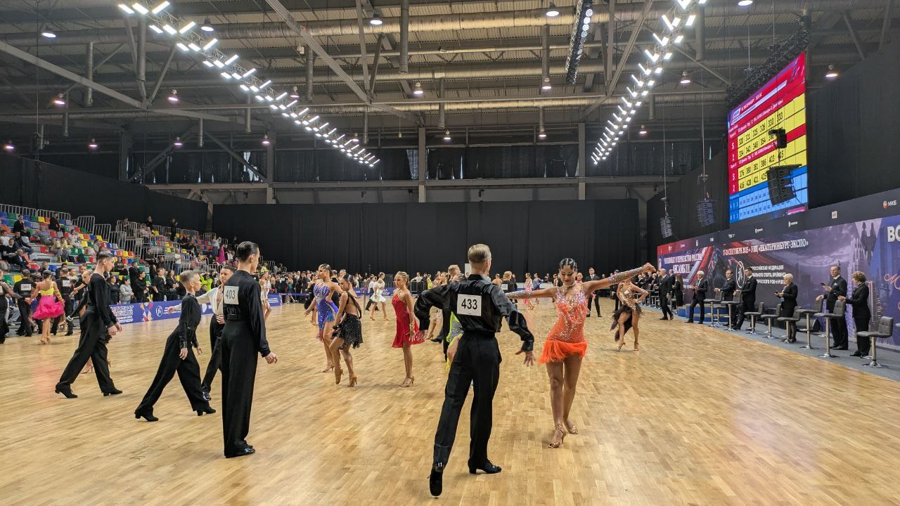 Соревнования по танцевальному спорту. Video Crew