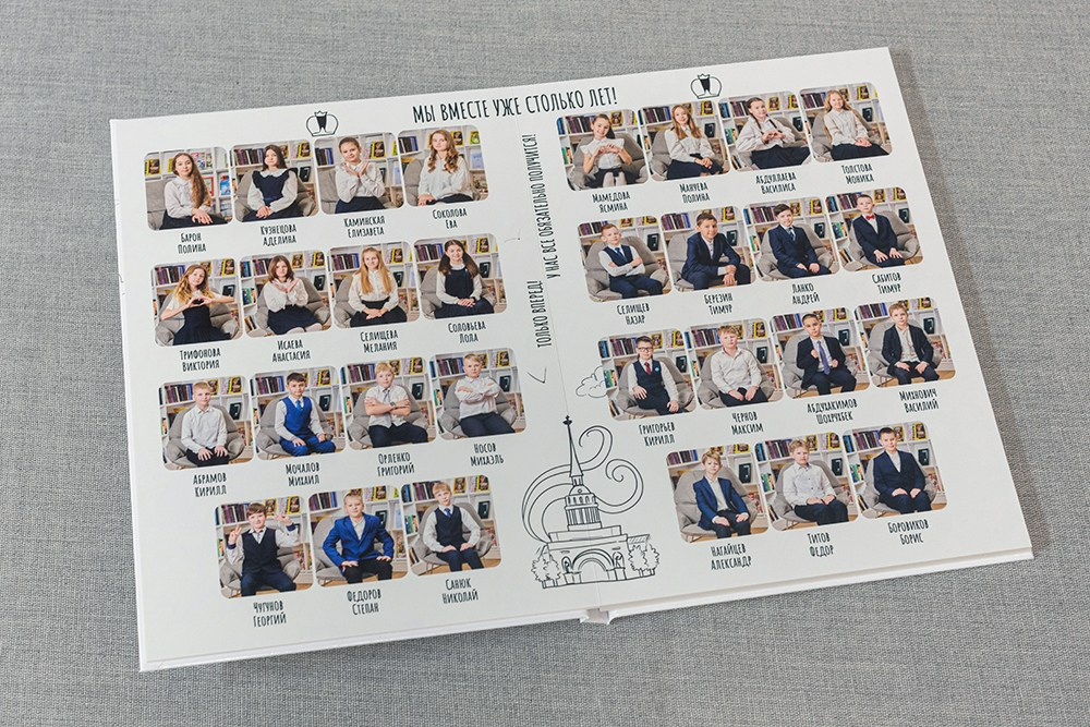Премиум. Школа 4 класс. Выпускные альбомы СПБ. Фотограф в Садик и Школу