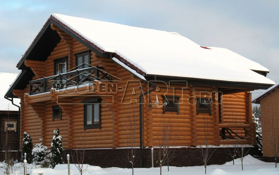 «Малые вяземы» 206 кв. м. Проекты деревянных домов