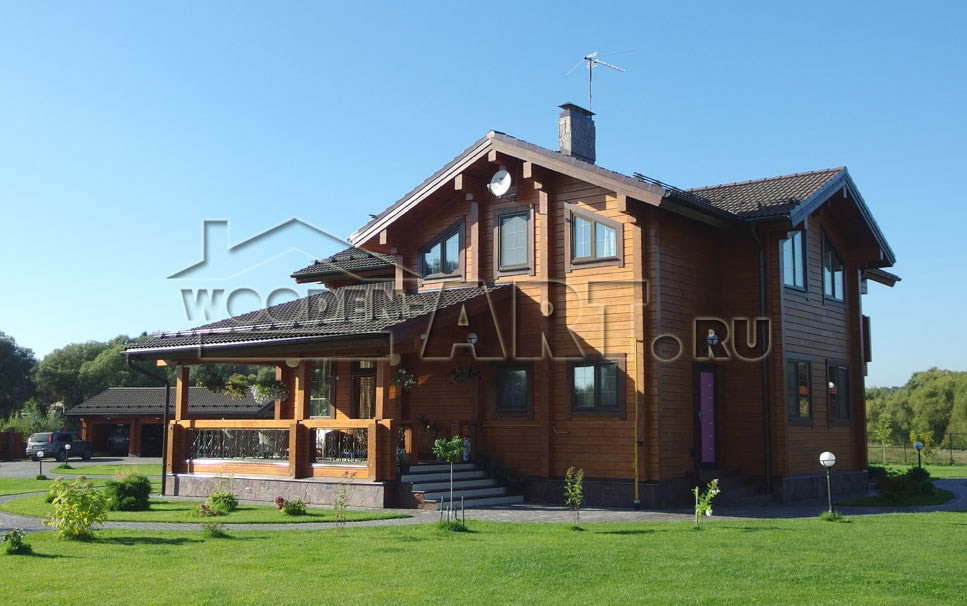 «Прохорово» 299 кв. м. Проекты деревянных домов