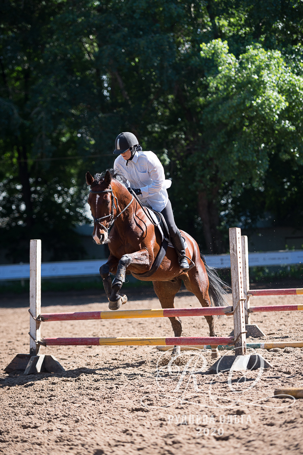 Тренировка в КСК Амадей. ТУРНИРНАЯ КОННАЯ ФОТОГРАФИЯ, Руднева Ольга и Евгений Адеев