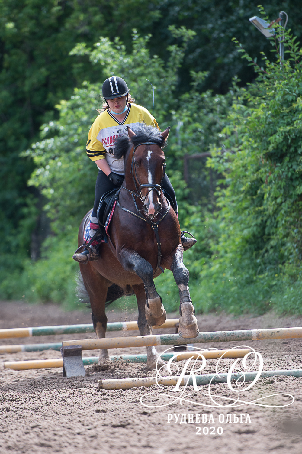 Тренировка в КСК Амадей. ТУРНИРНАЯ КОННАЯ ФОТОГРАФИЯ, Руднева Ольга и Евгений Адеев