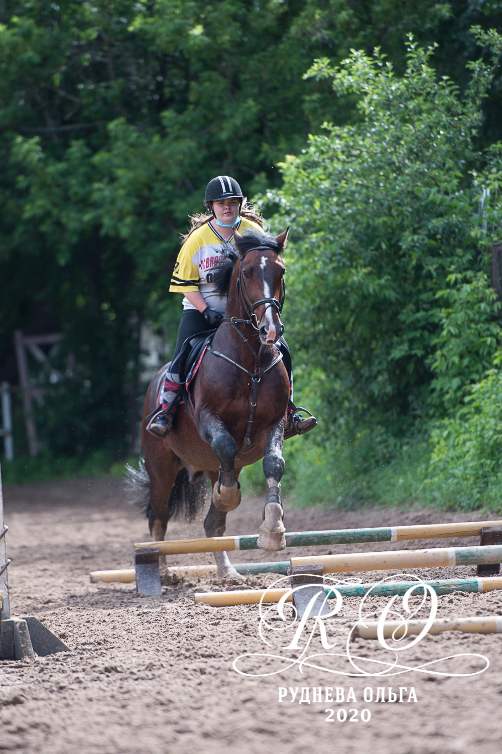 Тренировка в КСК Амадей. ТУРНИРНАЯ КОННАЯ ФОТОГРАФИЯ, Руднева Ольга и Евгений Адеев