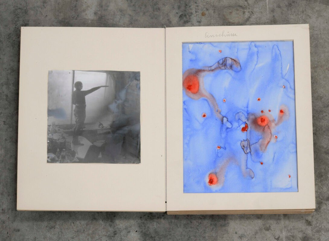 Anselm Kiefer: Photography at the beginning. Private image