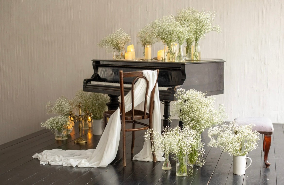 фотостудия с роялем в Екатеринбурге