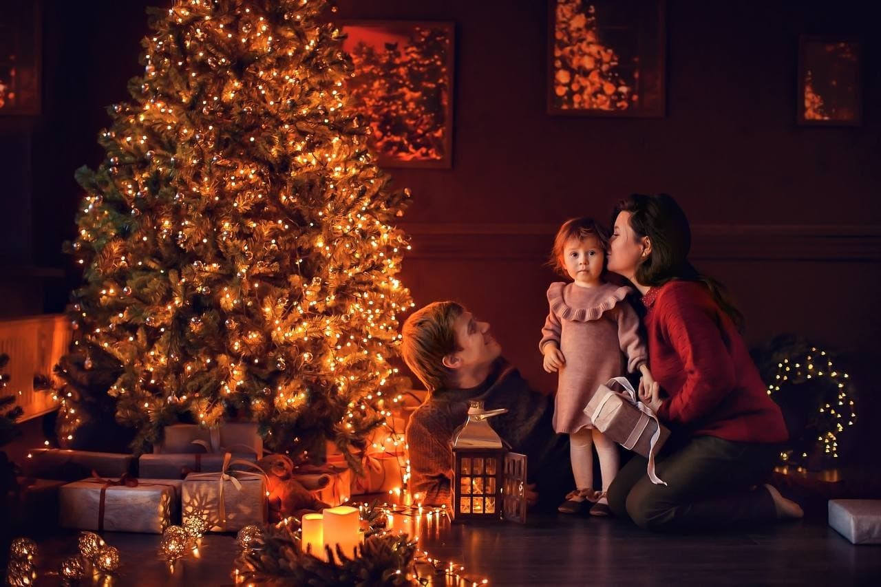 Новогодний фотопроект. Детский и семейный фотограф и наставник в Москве Мария Миронова
