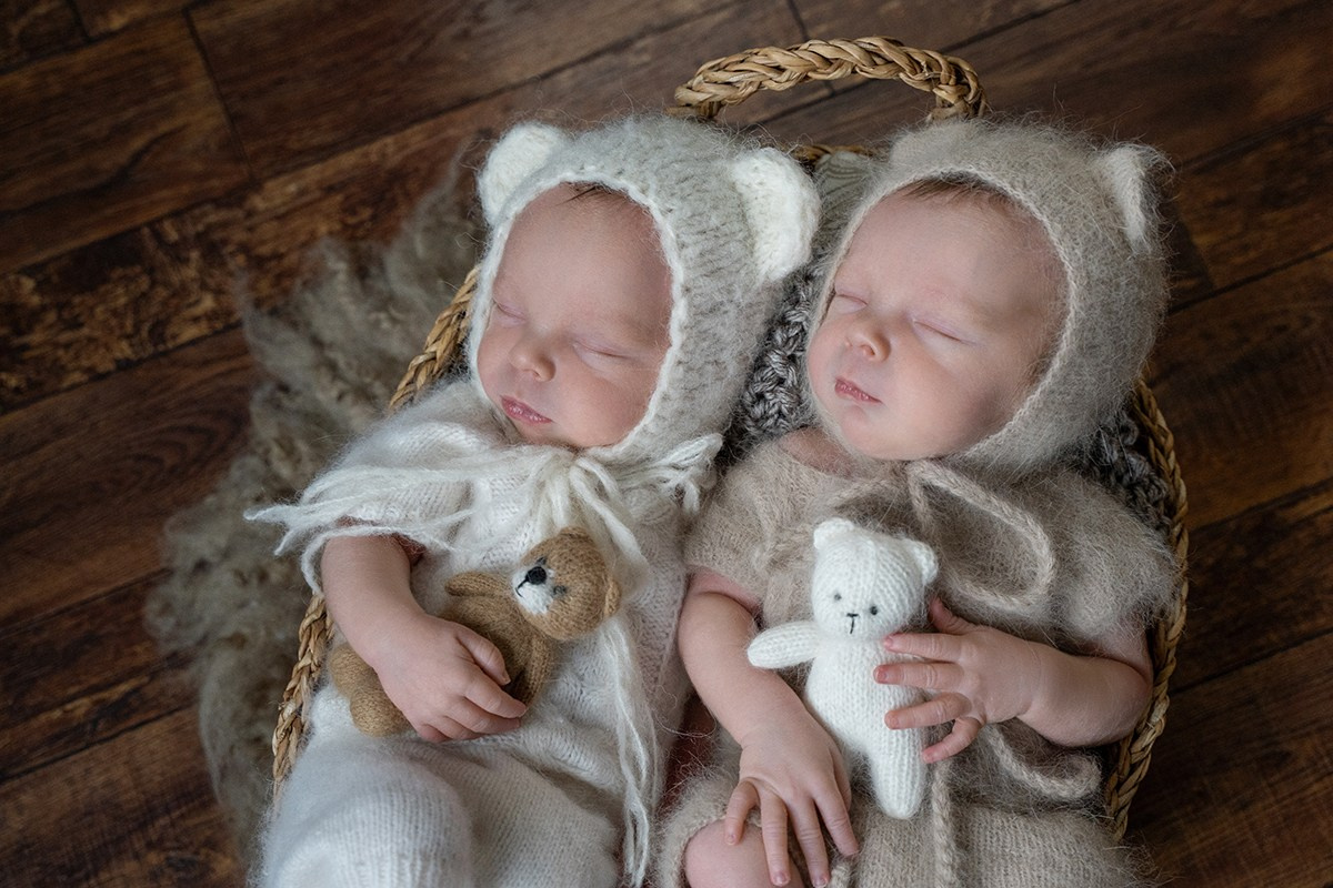 фотосессия двойни