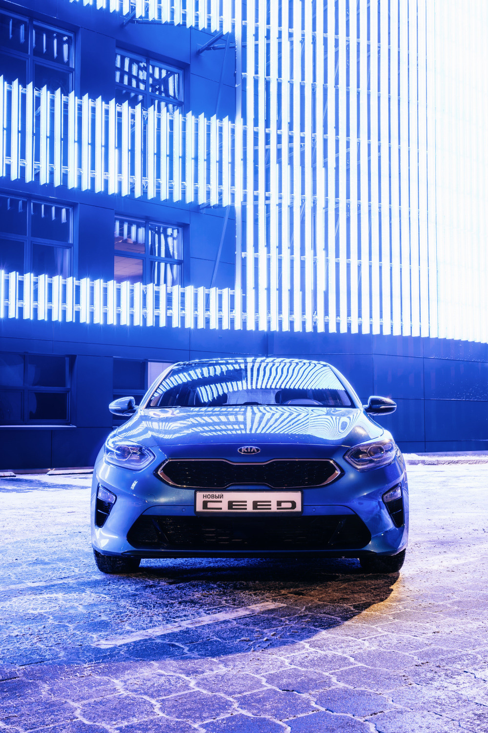 Рекламная фотография автомобилей. Kia Ceed 2019