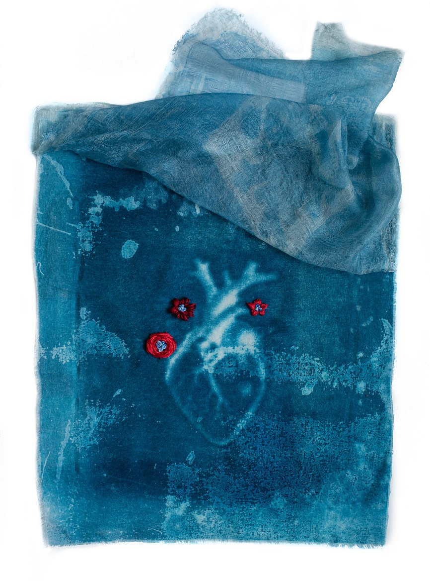 CYANOTYPE. CONTEMPORARY ARTIST OLGA ANDRIYASH