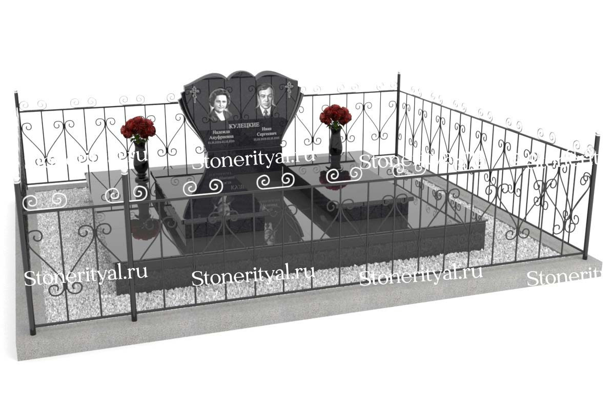 Семейные памятники. Изготовление и установка памятников в Москве и МО