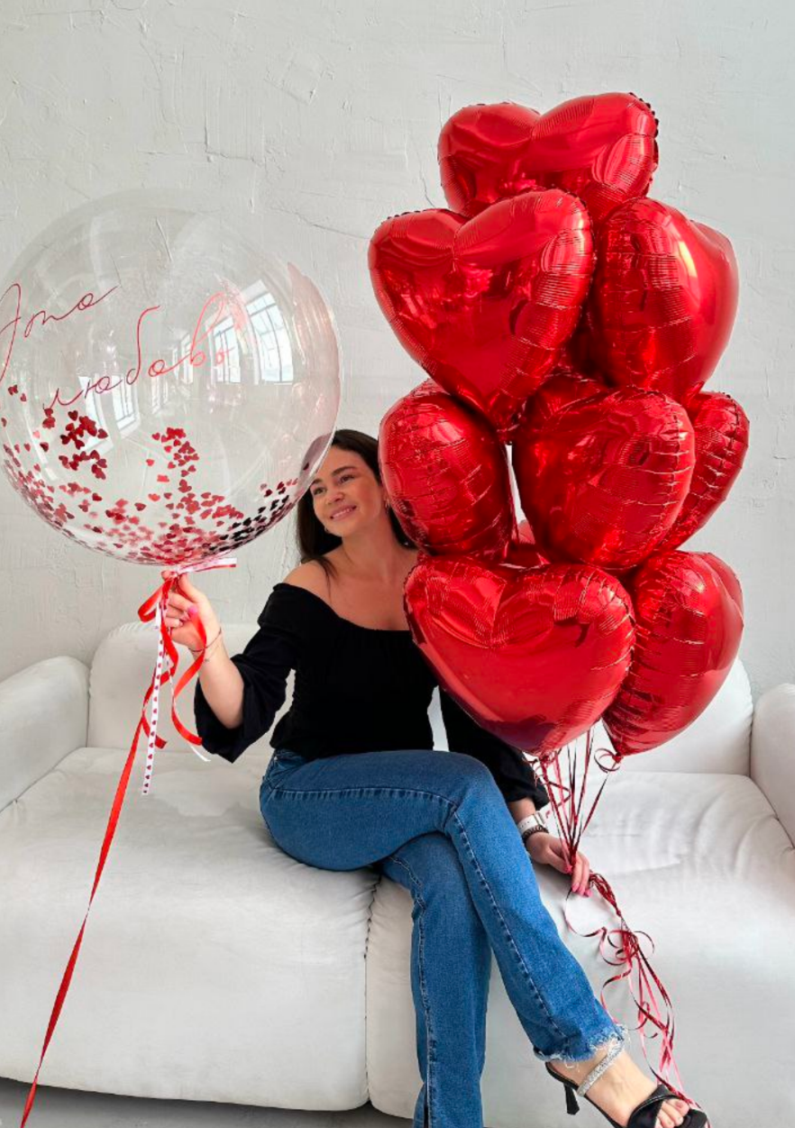 14th Valentine’s Day. Шары с гелием, фотозоны Нови Сад Белград. Balone i dekoracije od balona Novi Sad Beograd