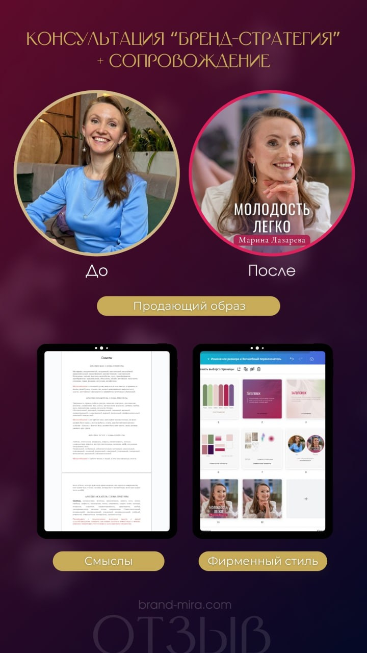 Консультация по личному бренду. Светлана Мира | БРЕНД | АРХЕТИПЫ