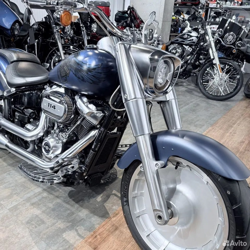2018 Fat Boy 114 Bluе Dеnim 115 Yеars. Hello Davidson, Москва. Только хорошие мотоциклы…
