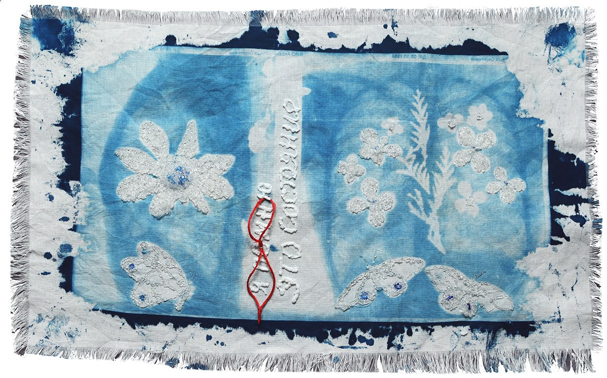 CYANOTYPE. CONTEMPORARY ARTIST OLGA ANDRIYASH