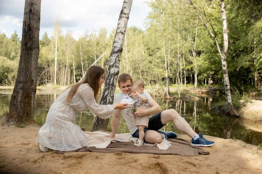 Семейная прогулка в Ольгинском парке. Фотограф в Железнодорожном и Балашихе