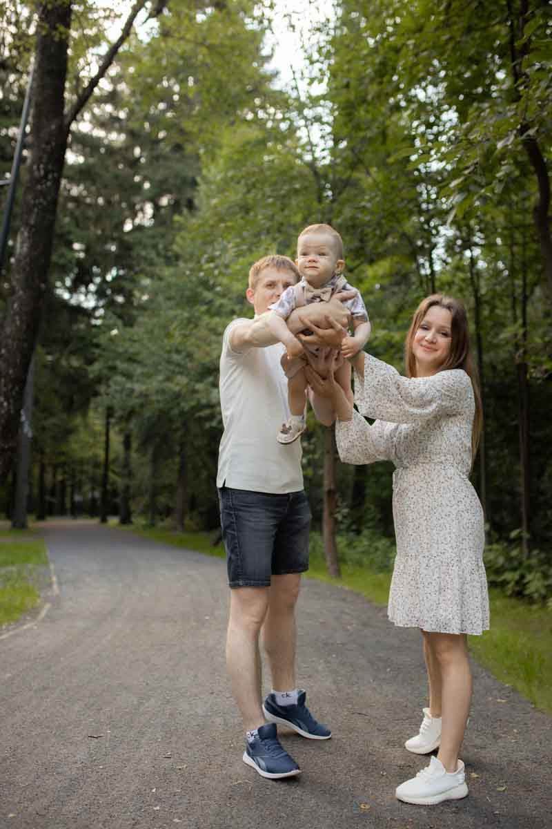 Семейная прогулка в Ольгинском парке. Фотограф в Железнодорожном и Балашихе