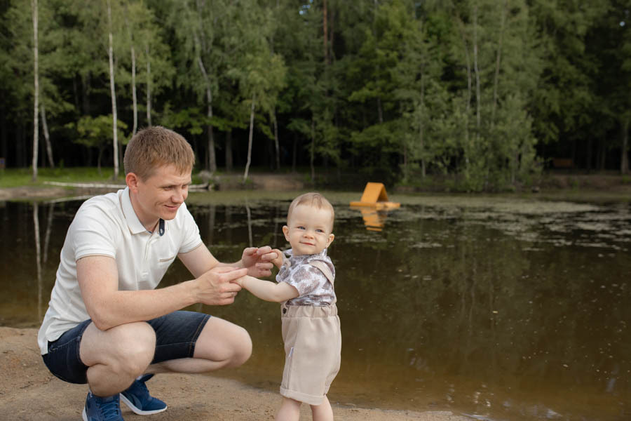 Семейная прогулка в Ольгинском парке. Фотограф в Железнодорожном и Балашихе