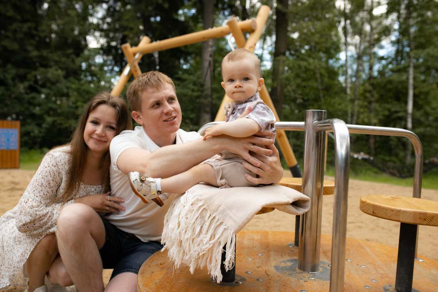 Семейная прогулка в Ольгинском парке. Фотограф в Железнодорожном и Балашихе