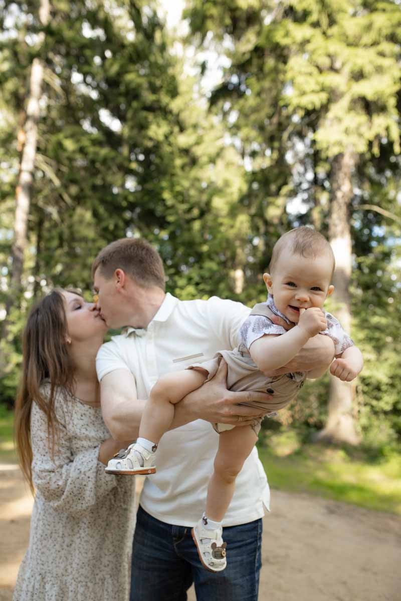 Семейная прогулка в Ольгинском парке. Фотограф в Железнодорожном и Балашихе