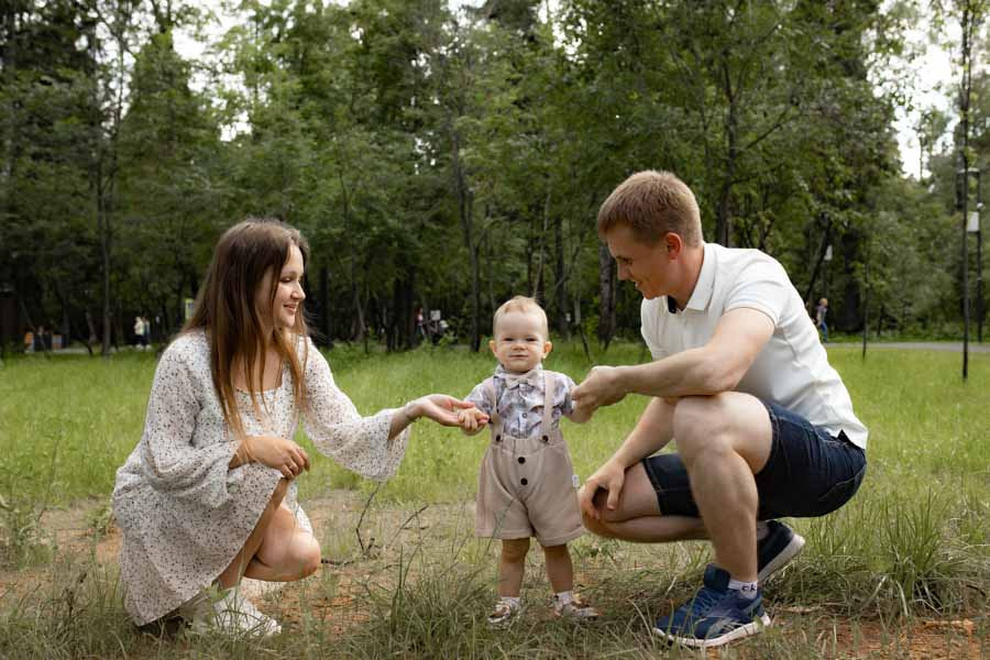 Семейная прогулка в Ольгинском парке. Фотограф в Железнодорожном и Балашихе
