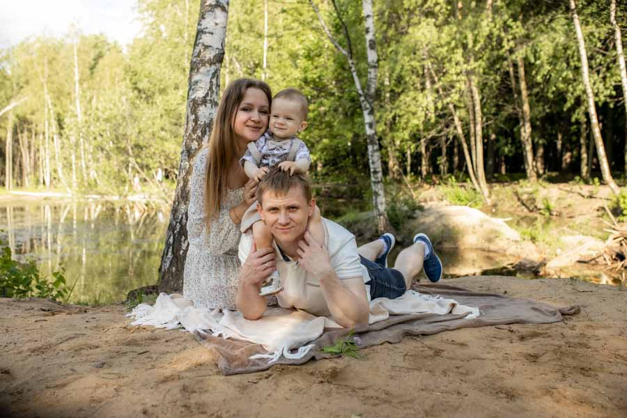 Семейная прогулка в Ольгинском парке. Фотограф в Железнодорожном и Балашихе