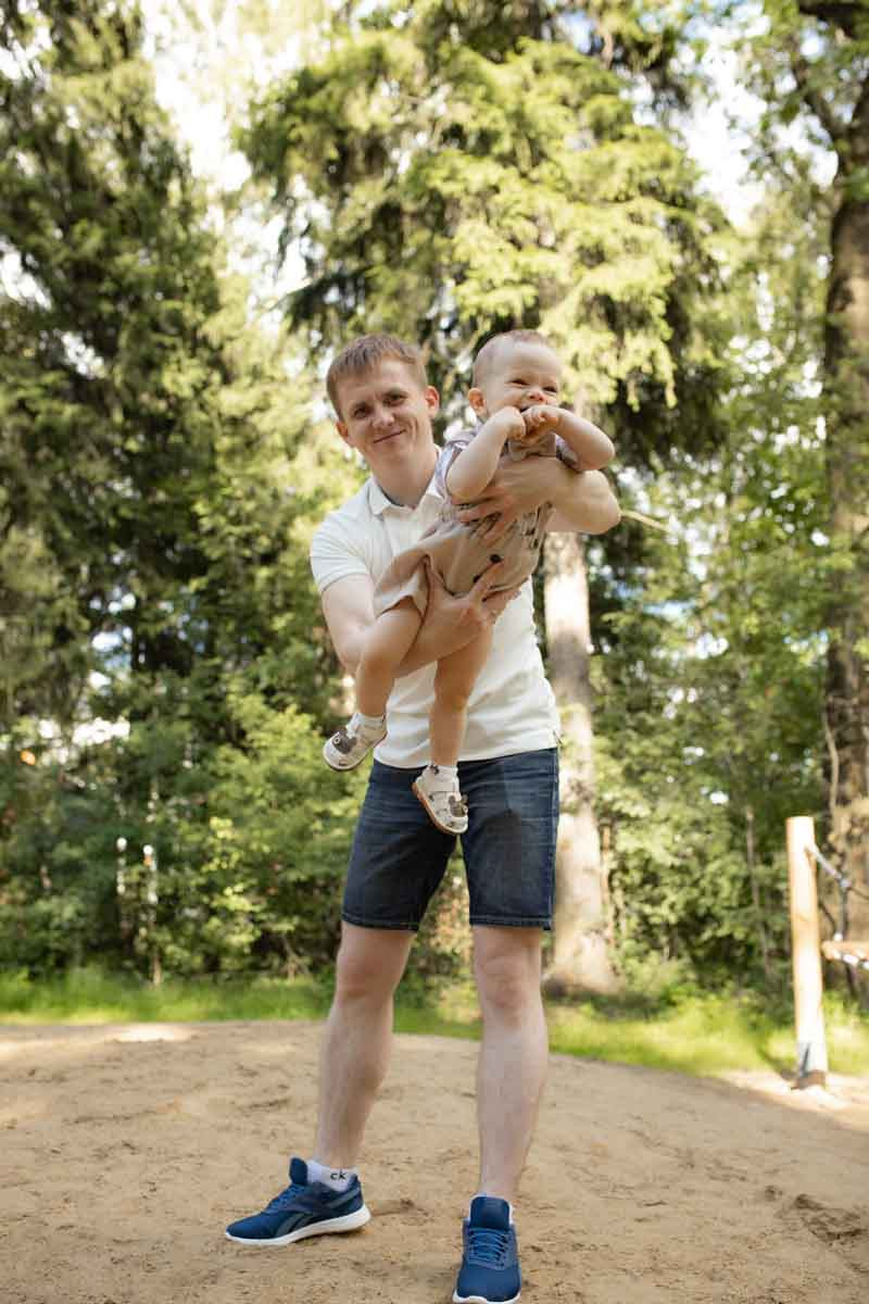 Семейная прогулка в Ольгинском парке. Фотограф в Железнодорожном и Балашихе