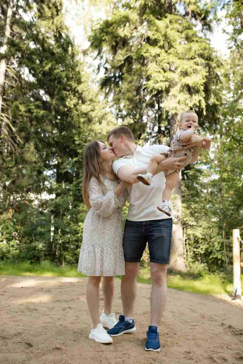 Семейная прогулка в Ольгинском парке. Фотограф в Железнодорожном и Балашихе