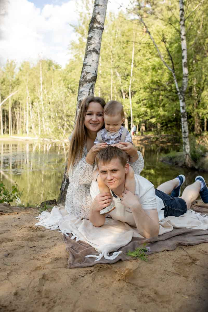Семейная прогулка в Ольгинском парке. Фотограф в Железнодорожном и Балашихе
