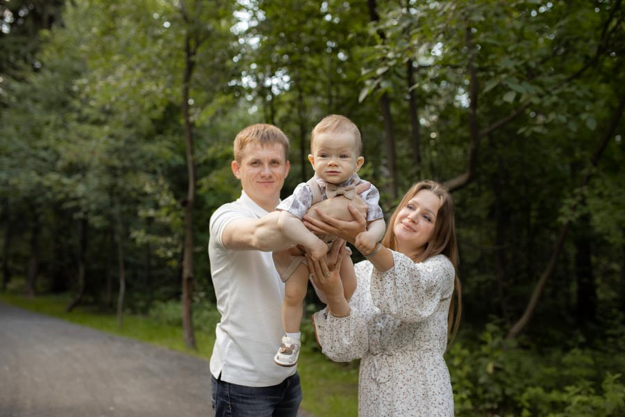Семейная прогулка в Ольгинском парке. Фотограф в Железнодорожном и Балашихе