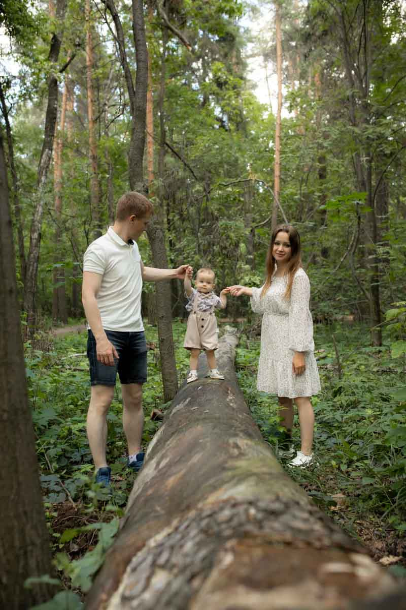 Семейная прогулка в Ольгинском парке. Фотограф в Железнодорожном и Балашихе