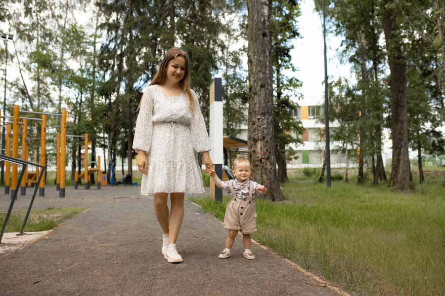 Семейная прогулка в Ольгинском парке. Фотограф в Железнодорожном и Балашихе
