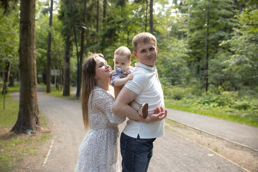 Семейная прогулка в Ольгинском парке. Фотограф в Железнодорожном и Балашихе
