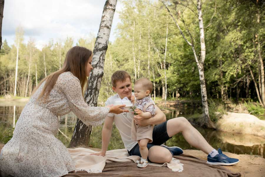 Семейная прогулка в Ольгинском парке. Фотограф в Железнодорожном и Балашихе