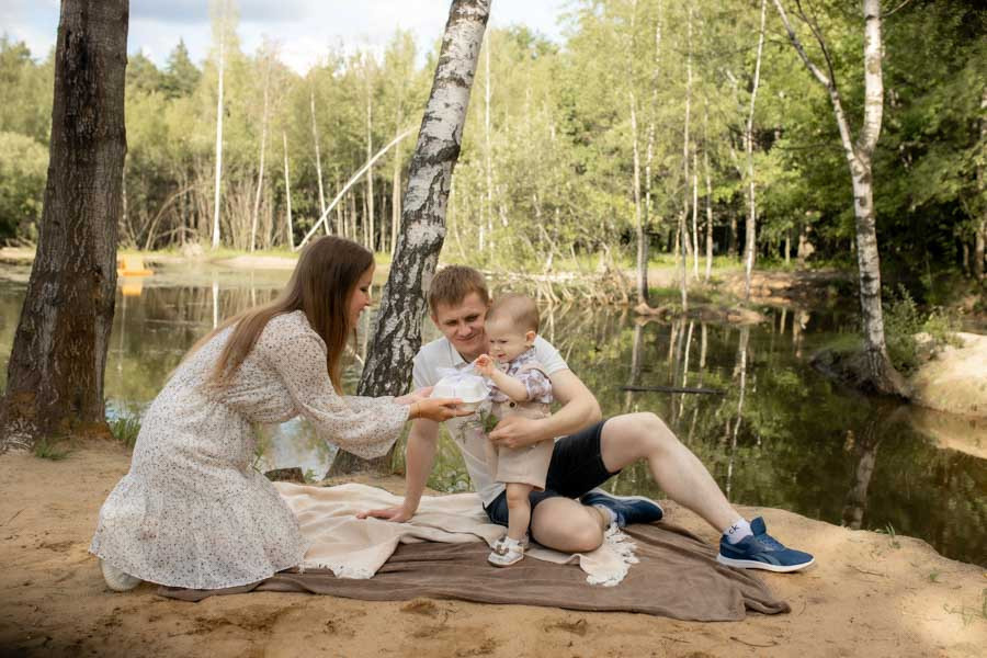 Семейная прогулка в Ольгинском парке. Фотограф в Железнодорожном и Балашихе